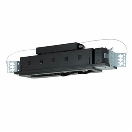 JESCO LIGHTING GROUP 4 - Light Double Gimbal Linear Recessed Line Voltage Fixture. MGP20-4SB